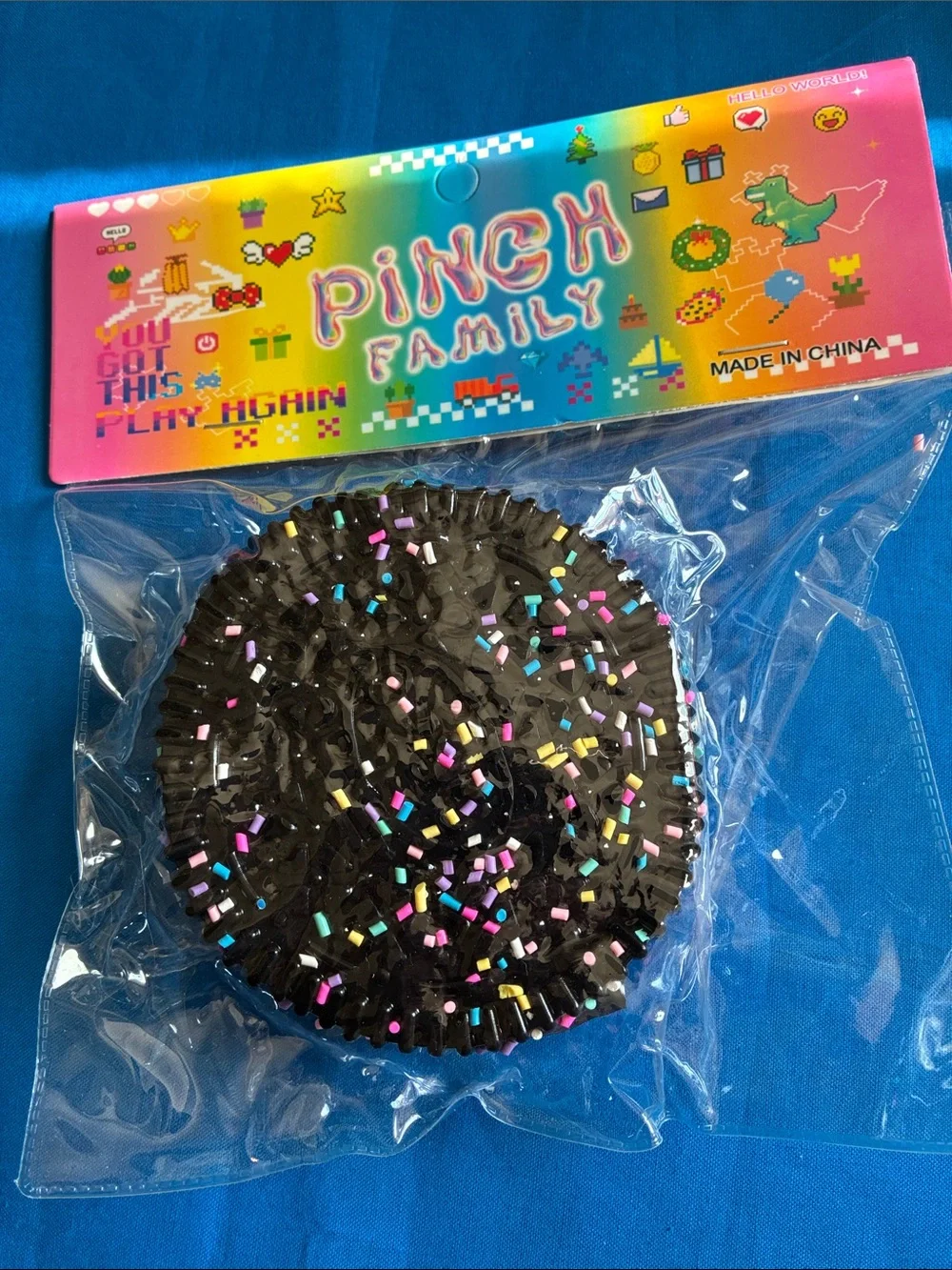 Oreo squeeze toy